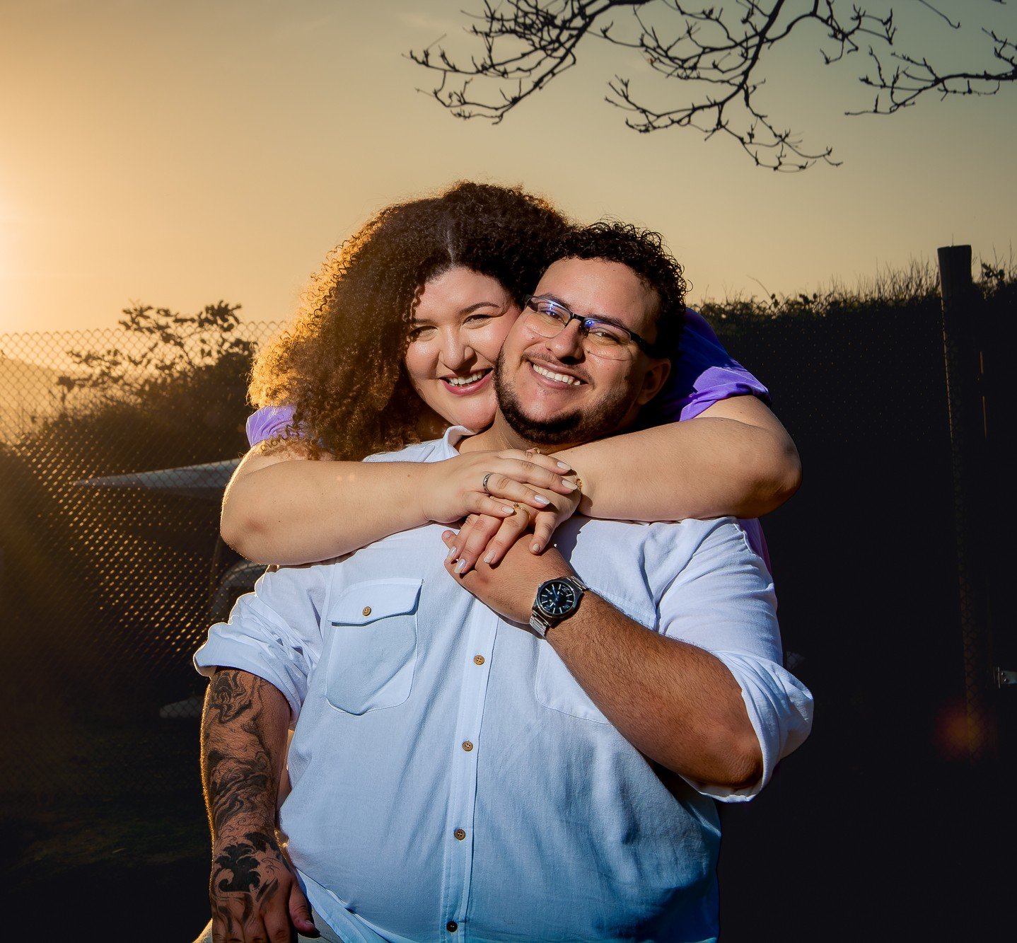 Foto do casal
